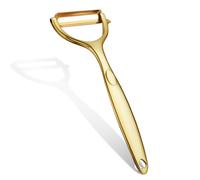 AUAUY Potato Peeler Y-Shaped Swivel Vegetable & Fruit Peeler（Gold）