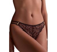 Aubade Crazy In Love Tanga Brief Mid Rise Knickers Embroidered Luxury Lingerie