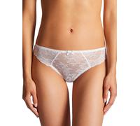 Aubade Womens Opale (white) Danse Des Sens Low-rise Strech-lace Embroidered Thong L