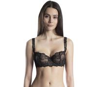 Aubade Womens Black Danse Stretch-lace Half-cup Bra 32d