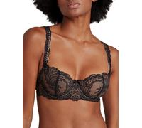 Aubade Womens Black Danse Stretch-lace Half-cup Bra 36c
