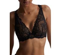 Aubade Danse Des Sens Triangle Plunge Bra High Apex Underwired Bras Lace Luxury