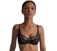 Aubade Gold Pleasure Scarf Bra - Black Light - 36B