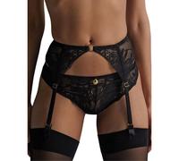 Aubade Gold Pleasure Suspender Belt - Black light - M - 12