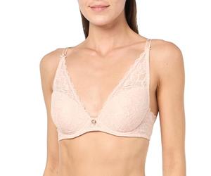 Aubade Rosessence Care Triangle Plunge Bra - Opale Opale White 34D