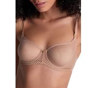 Aubade Women's Sheer Emotion Half Cup Bra in Nude | Size: 38B Aubade Nude 38B