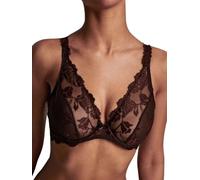 Aubade Softessence Underwired Triangle Bra Espresso Brown 32D