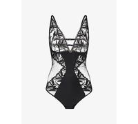 Aubade Womens Aubade Sweet Euphoria Plunge Lace Body Black S