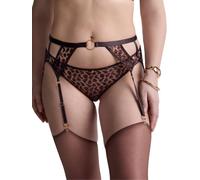 Aubade Women's Crazy In Love Suspender Belt in Brown | Size: 14 Aubade Brown 14