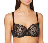 Aubade Women's Demi Bra ROSESSENCE Black 32E