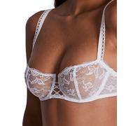 Aubade Women's Kiss Of Love Half Cup Bra in White | Size: 34G Aubade White 34G