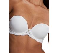 Aubade Women's Kiss of Love Moulded Strapless Multiway Bra in White | Size: 38D Aubade White 38D