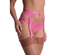 Aubade Women's Rules of Attraction Suspender Belt in Pink | Size: 10 Aubade Pink 10