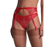 Aubade Women's Rules of Attraction Suspender Belt in Red | Size: 12 Aubade Red 12