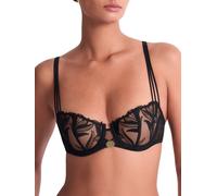 Aubade Women's Sweet Euphoria Half Cup Bra in Black | Size: 36F Aubade Black 36F