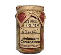 Aubergines in Oil 280g | Authentic Italian Food Gourmet | Artisanal Calabrian Delicacy | Mediterranean Recipe - Made in Italy by Delizie Vaticane di Tropea