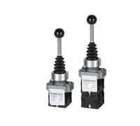 AUBEST Industrial Joystick, 22MM Cross Master Joystick Switch, Dual Four-way Self Resetting/self-locking Rocker Arm XD2 Reversing Operation Handle(D-XD22)