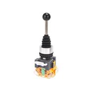 AUBEST Industrial Joystick, 22mm Joystick Switch, 2 4 Way Position Self Locking Momentary Master Monolever Rotary Power Toggle Cross Rocker Switches D-PA12(Groen)