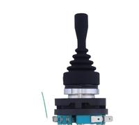 AUBEST Industrial Joystick, 30mm Master Monolever Joystick Switches, 2Way 4 Way Self Locking Latching Reset Momentary Toggle Cross Rocker Switches(SF4-11-4L)
