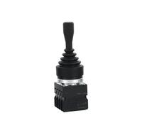 AUBEST Industrial Joystick, 30mm Monolever Rocker Cross Switch, Joystick Switch Momentary 2/4 Positions 2NO 4NO Self-reset Self-locking C Series(C-3404)