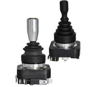 AUBEST Industrial Joystick, 8 Way Momentary Automatic Self-reset Industrial Monolever, Toggle Rocker Switch Latching Joystick Cross Control Switch 4direction(ND-W4022)