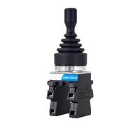 AUBEST Industrial Joystick, Cross Switch Four-way Two Reset Position, Self-locking Joystick Master Switch Rocker Arm Power Supply Tower Crane Control Lever(P-X4022)