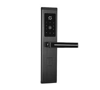 AUBEST Smart Door Lock, Mobile App Remote Apartment Code Lock B& Rental Room Intelligent Electronic Induction Anti-Theft Door Tongtong(D)