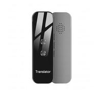 AUBEST Translator, Smart Instant Language Translation Machine Real time Portable Voice Translator Device Artificial Intelligence Bluetooth(Gris)