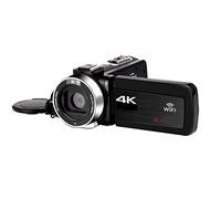 AUBEST Video Camera Camcorder Video Camcorder 4K 48MP Built-in Fill Light Touch Screen Vlogging For Recorder Digital Camera(16 G SD Card,AF1)