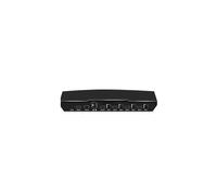 AUBEST Video Switcher, KVM Switch 4x1 USB 2.0 Hub KVM Switcher Splitter Box Automatic Switching 4 Input Split Screen Seamless Selecter Switch