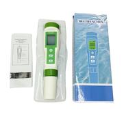 AUBEST Water Quality Tester, 4 in 1 Free Chlorine Tester Pen Portable Meter Measurement CL H2 ORP Temp Residual Monitoring