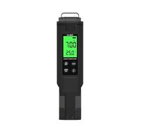 AUBEST Water Quality Tester, 5 In 1 Salinity PH Meter High Accuracy 0.01 Resolution EC TDS Temp Water Tester Ppm For Aquarium Hydroponics Pool
