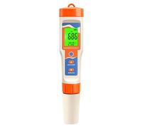 AUBEST Water Quality Tester, 7 In 1 Digital PH/Salt/ORP/EC/TDS/Fertility/Temp Meter 0.01 High Accuracy Water PH Tester For Aquarium Pool Hydroponics