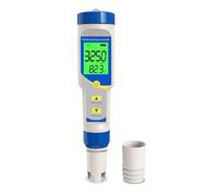 AUBEST Water Quality Tester, 7 In 1 PH Meter 0.01 Resolution High Precision TDS EC ORP Ppm Tester Salimeter For Pool Saltwater Aquarium Hydroponics