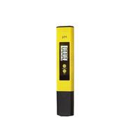AUBEST Water Quality Tester, Portable Digital PH Pen Type Acidity Measuring Meter High Precision 0.01 Tester Pool Aquarium Water Quality Test Tool(Yellow No Backlight)