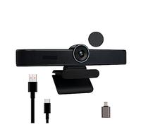 AUBEST Webcam, 4K 8MP EPTZ Webcam With Auto-Framing USB PC Webcam With Microphones And Speaker 5X Digital Zoom EPTZ Web Cam 120° FOV(1080P60fps Webcam)