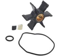 AUBfCRkyz Water Pump Impeller With Key 0777214 0396809 0777828 Compatible With Johnson OMC BRP Outboard 35HP 40HP 45HP 48HP 50HP 55HP