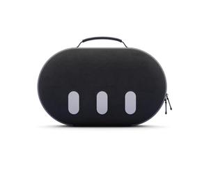 Aubika Hard Carrying Case for Meta/Oculus Quest 3 Quest 2 Quest Pro | Controllers & Small VR Accessories, All-In-One Travel Storage, Fits VR Headset, Head Strap, (Black)