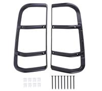 Aublinto Car Rear Light Assemblies 2Pcs Rear Upper Tail Light Lamp Guard Pair for Land Rover Discovery 2 Td5 V8 STC53194 Tail Light Guards Rear Light Cover Protector