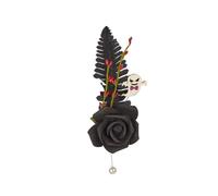 Aublinto Flower Hats Clip Tea Party Corsage Hair Pin Hair Clip Flower Feather Hairpin Butterfly Supplies Dresses Headband Set Valentine's Day Type B