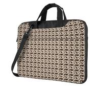 Aubnva Cow Fur Print Print Lightweight Versatile Office Work Bag Stylish And Functional Laptop Bag Women Men