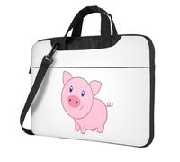 Aubnva Cute Pig Print Lightweight Versatile Office Work Bag Stylish And Functional Laptop Bag Women Men