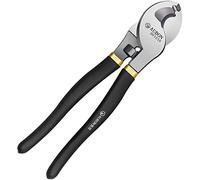 Aubon 10 Inch Wire Cable Cutters, Hand Tools Wire Cable Cutting Tools High Hardness Cable Shears, High-Carbon Steel Material Pliers, Excellent Bolt Cutters, Wire Cable Strippers NOT for Bike Cable