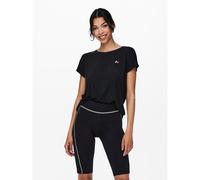 Aubree Sports T-Shirt with Short Sleeves Black