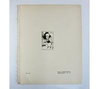 Aubrey Beardsley Antique Print - Felix Mendelssohn Bartholdy