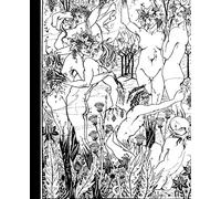 Aubrey Beardsley British Art Nouveau vintage erotica style composition notebook: For journaling, school or college lecture notes, story writing and ... practice, writing affirmations and goals.
