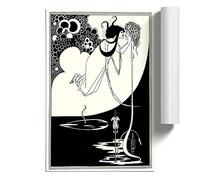 Aubrey Beardsley The Climax | Unframed Wall Art Print | Ready to Frame Poster | Modern Home Decor Picture | Artwork for Living Room, Bedroom, Kitchen or Office | A1 (59.4x84.1 cm)