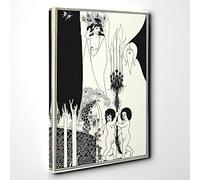 Aubrey Beardsley The Eyes of Herod Canvas Print | Gallery Wrapped 30mm Frame Wall Art | 30x20 inches | Ready to Hang | Modern Picture | Living Room Bedroom Lounge Office