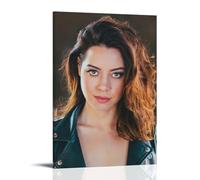 Aubrey Plaza Beauty Poster Decorative Painting Canvas Wall Posters And Art Picture Print Modern Family Bedroom Decor Posters 24x36inch(60x90cm)