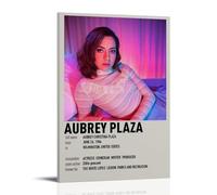 Aubrey Plaza Star Poster Decorative Painting Canvas Wall Posters And Art Picture Print Modern Family Bedroom Decor Posters 20x30inch(50x75cm)
